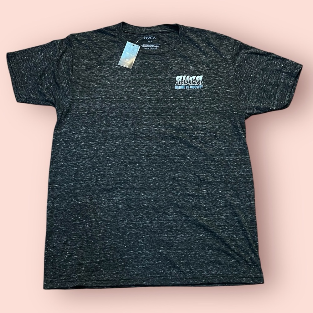 RVCA Men’s Black Tee (Mighty Moprhin)